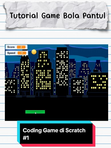 Cara Membuat Game Bola Pantul di Scratch