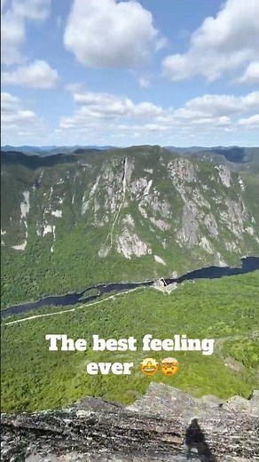 La plus randonnée au Québec: l’acropole des draveurs #quebec #popular #hiking #trail #nature #life