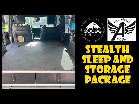 Installing a Goose Gear Stealth Sleep and Storage System in My Bronco 4 Door *Overland Setup*
