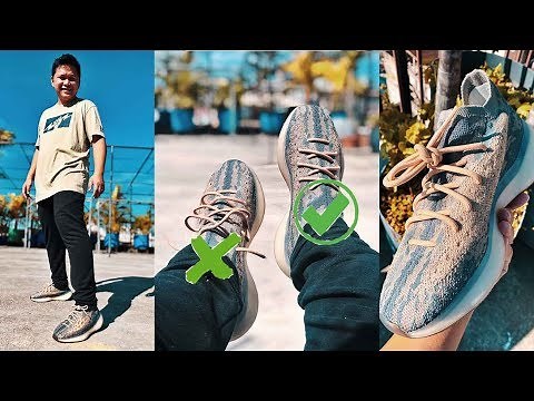 HOW TO LACE STYLE Adidas YEEZY 380 MIST: 5 EASY STYLES