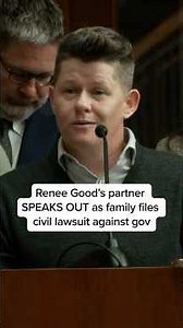 Renee Good's partner SPEAKS OUT as family files civil lawsuit against gov
