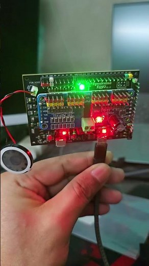 Meet Speakuino Nano, a custom PCB, voice recognition device #vc02 #aithinker #arduino #arduinonano