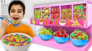 799K views · 8.3K reactions | Dana & Danny in wholesome breakfast vending machine story! Dana and Danny in funny kids adventure with wholesome breakfast vending machine | Toys Review | Facebook