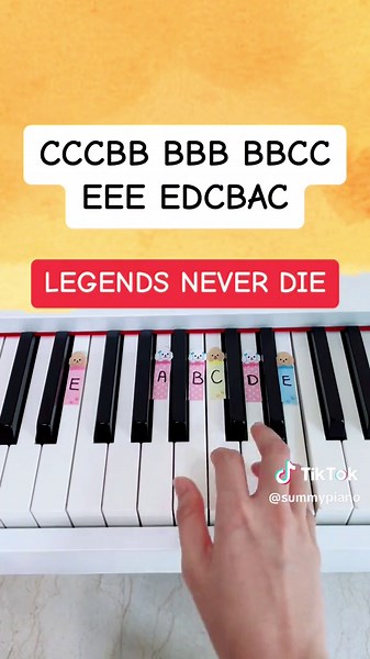 Legends Never Die - ft. Against the Current (Piano Tutorial) #legendsneverdie #pianotutorial #easypianotutorial #easypiano #pianobeginner #summypiano