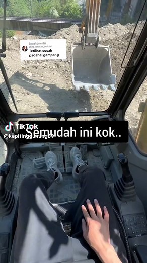 Membalas @afifa_rahman_official Tutorial excavator #kepitinggunung69 #fyp