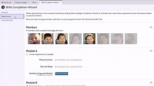 Our new "Badge Completion Wizard" helps you identify the easiest way for your members to finish badges, which will help them receive their Chief Scouts Awards. It uses your programme and planned activities to work out who will have finished badges by the end of term. Check it out via the "Completion Wizard" button at the top-right of each badge. | Online Scout Manager