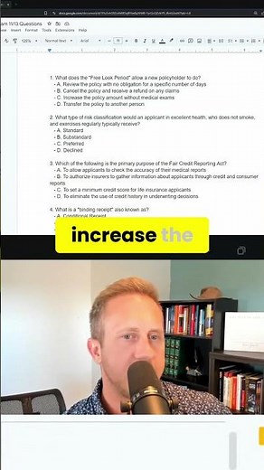 Free Look Period: What to Know for the Insurance Exam