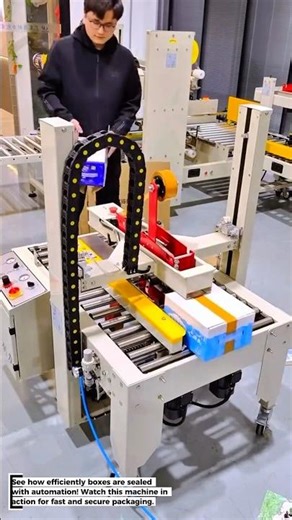 Automated Box Sealing Machine