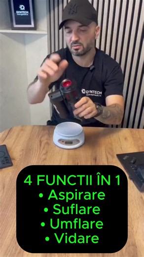 Aspirator portabil auto QYNTECH: cel care chiar își face treaba
