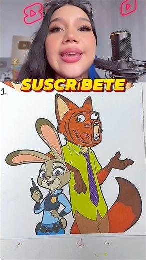 Which one is Nick Wilde's real face with his girlfriend Judy Hopps from Zootopia? 😱😍