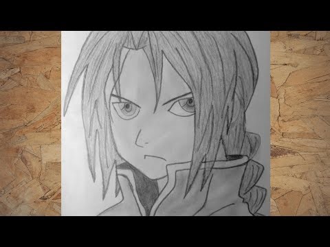 How to Draw Edward Elric Face | Fullmetal Alchemist Drawing Tutorial for Beginners