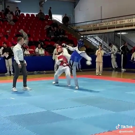 Taekwondo Knockout Highlights with CapCut Editing