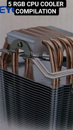 this will help you to decide 5 rgb cpu cooler compilation #ytshorts #youtubeshorts #pc #gaming