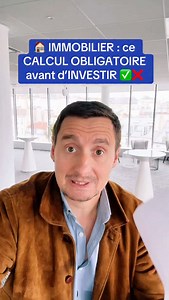 💡 Immobilier 2025 : le calcul du CASH-FLOW avant d’investir ! Quand on parle d’investissement locatif, beaucoup d’investisseurs s’arrêtent à la rentabilité… mais le calcul vraiment essentiel, c’est le cash-flow 📊 👉 Le cash-flow, c’est simple : Loyers encaissés – (crédit charges taxe foncière assurance impôts) Ce que doit retenir tout investisseur : Cash-flow positif = ton bien s’autofinance, le rêve de tout investisseur ✔️ Cash-flow négatif = pas forcément un problème, c’est de l’épargne forc