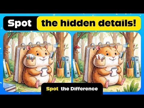 [50] Spot The Difference Find The Difference Find 3 Differences in 60 Seconds