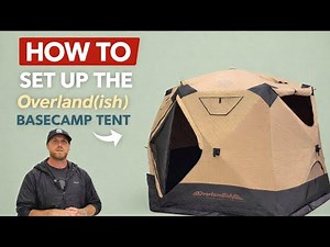 How to Set Up the Overlandish Basecamp Tent (Step-by-Step Guide)