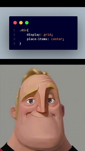 How to Center a Div Meme