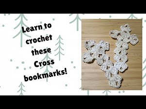 Crocheted Cross Bookmarks