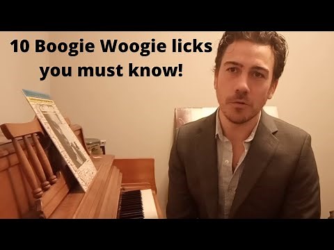 10 Boogie Woogie Licks You Must Know!