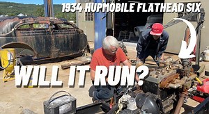We have our friend John here to see if he can get this 1934 Hupmobile engine to run. We're hoping to use the engine and chassis for the 1935 Ford race car 🔥 | Bad Chad