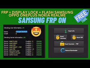 Phoenix Service Tool Samsung Frp On / Oppo On / Nokia Hmd On / OnePlus On / Realme On