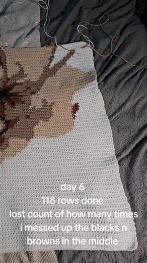 #blanket #highlandcow #graphgan #crochet #handmade