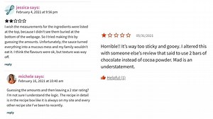 25 Of The Worst Recipe Reviews Out There