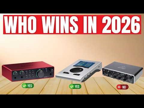 Best Audio Interfaces in 2026 [The Only 5 You Should Consider Today]