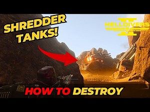 Helldivers 2: Shredder Tanks [Location, Weaknesses, Best Weapons & Stratagems]