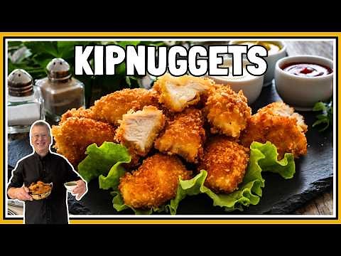 Hoe maak je Kipnuggets met zoetzure saus? (crispy chicken incl. recept zoetzure saus)
