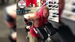 Brandon Beckrich Big Muscles