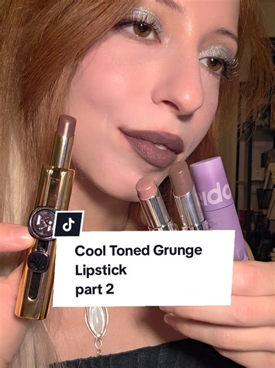 Cool Toned Grunge Lipstick: Part 2 Review
