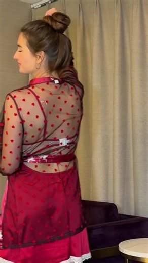 Beautiful Long Hair Transformation: The Bun Drop Effect