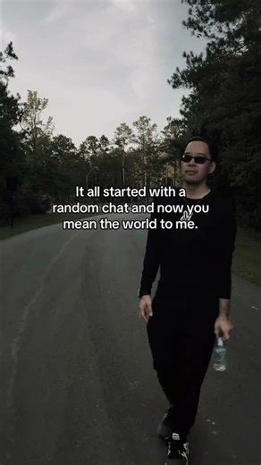 Our story: It really did start with a random chat 💬