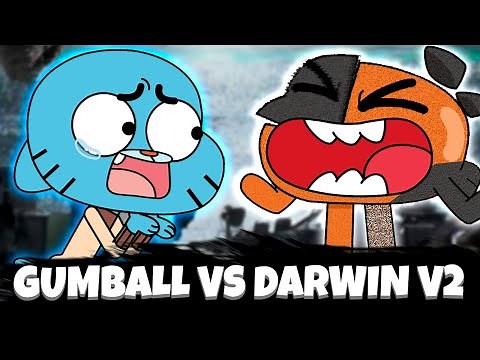 Oh God No - Gumball vs Darwin V2 FANMADE VS Friday Night Funkin + New Songs (FNF MOD)