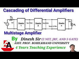 L-10, Multi Stage Amplifier (Cascading of Amplifiers).