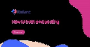 How to treat a wasp sting