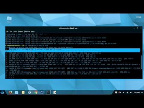 Using the Traceroute Command to Track Server Requests (9/14)
