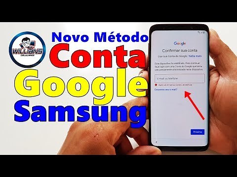 NOVO MÉTODO! Desbloquear Conta Google Celular Samsung Galaxy , fácil e rápido