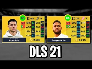Top 25 Best Players In Dream League Soccer 2021!