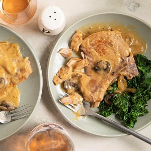 Crockpot Smothered Pork Chops