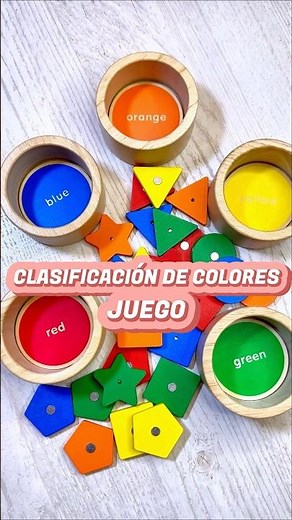 Juego de clasificación de colores | Actividades educativas para niños#shorts