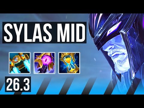 SYLAS vs AKALI (MID) | Good KDA: 13/1/5 | EUW Diamond | 26.3