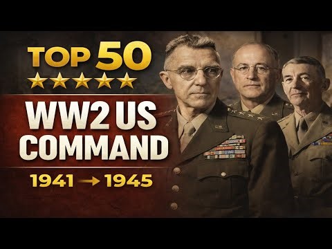 Top 50 Highest-Ranking U.S. Military Officers of World War II (1941–1945)