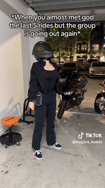 I’m just a girl.✨ #motorcycle #ride #motogirl #bikergirl #funny #trending #fyp #biketok