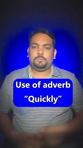 Master "Quickly": Learn & Use This Adverb Like a Native English Speaker! Want to speak English faster and sound more natural? Mastering adverbs like "quickly" is your secret weapon! This video is your one-stop guide to using "quickly" confidently in everyday conversations. What are adverbs? Adverbs are words that add details to verbs, adjectives, or other adverbs. In our case, "quickly" tells us how something happens - in a fast way! Using "quickly" with verbs: This is the most common way to use