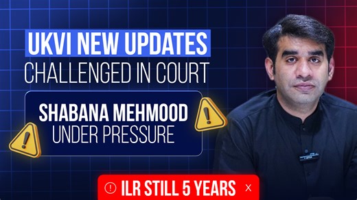 UK Immigration Updates 2025: ILR, Court Challenges & Shabana Mahmood Controversy . . . In this exclusive video, Mr. Azeem Qasim, Founder & CEO of Edify Group, breaks down the latest developments regarding UK immigration policies. Topics Covered: Shabana Mahmood facing severe backlash in the UK Opposition pressure & public criticism from British citizens ILR (Indefinite Leave to Remain) rules – is it still 5 years? Which new UKVI proposals may be challenged in court How these changes impact stude