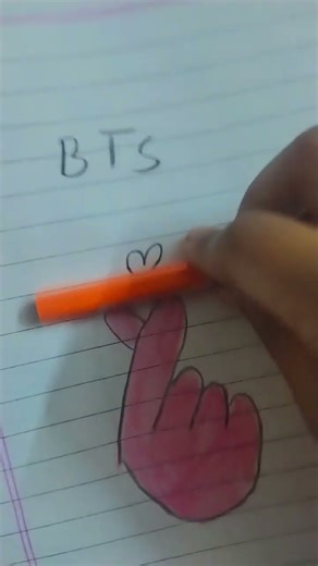 BTS easy drawing