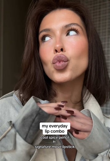 Moody Nude Lip Combo for Cold Days