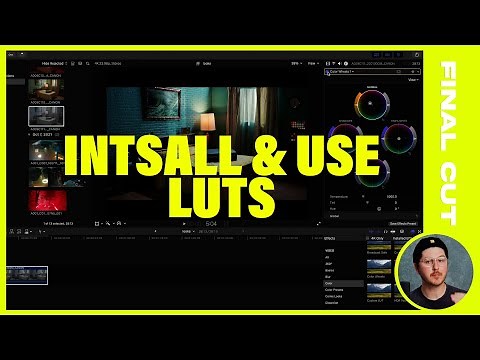 How to install and use LUTS in Premiere Pro, Final Cut, & Davinci Resolve